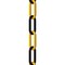 Montour Line Black and Yellow Plastic Chain, 2 In, 25 Ft. Long CH-CH-20-BY-25-BX - alternate 1